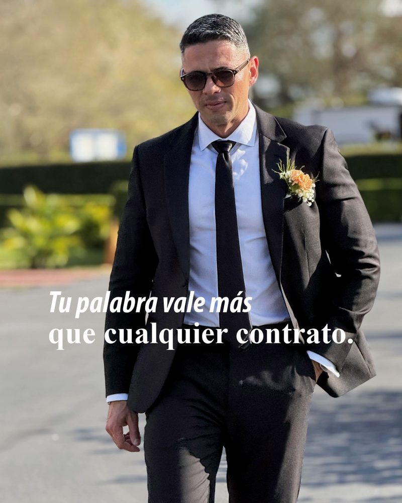 Tu palabra vale más que cualquier contrato
